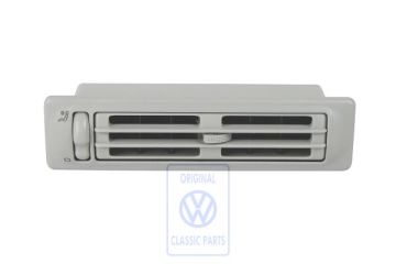 Volkswagen luchtrooster voor tweede verdamper - parelgrijs