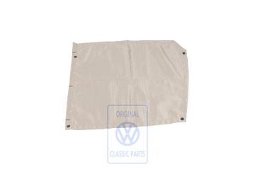 Volkswagen Transporter T4 gordijn achterruit rechts - lichtbeige, dubbele deuren