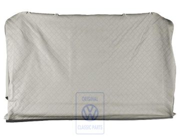 Volkswagen Transporter T4 rugleuningbekleding tweezitsbank - rechts, flanelgrijs