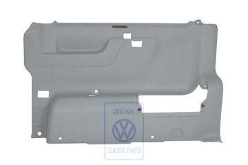 Volkswagen Transporter T4 zijwandbekleding schuifdeur - rechtsachter, lichtgrijs