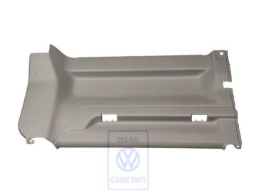 Volkswagen Transporter T4 zijwandbekleding linksvoor - flanelgrijs, kunstleer
