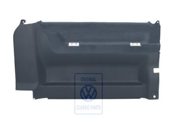 Volkswagen Transporter T4 zijwandbekleding rechtsvoor - laguneblauw, stof
