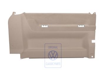 Volkswagen Transporter T4 zijwandbekleding rechtsvoor - lichtbeige, stof