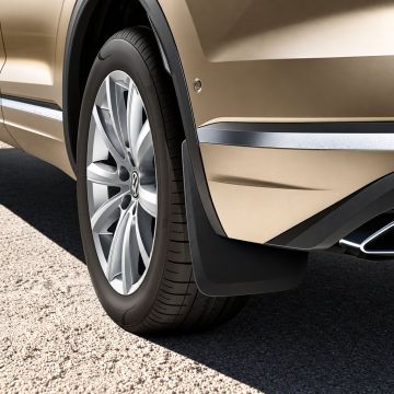 Volkswagen Touareg 3 (CR) spatlappenset - achterzijde