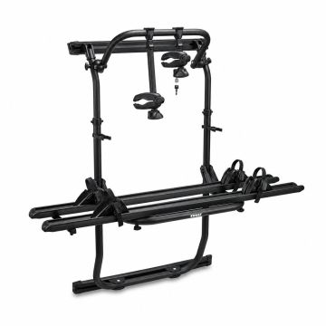 VW bedrijfswagens Crafter (SY) fietsendrager voor de achtervleugeldeur, 2 fietsen, max. 35 kg
