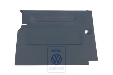 Volkswagen Transporter T4 schuifdeurbekleding links - laguneblauw, kunstleer/stof