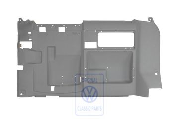 Volkswagen Transporter T4 zijwandbekleding voor links - flanelgrijs, kunstleer