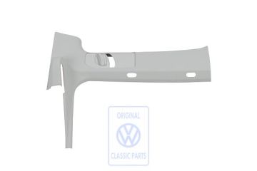 Volkswagen Transporter T4 B-stijlbekleding linksboven met schuifdeur - parelgrijs