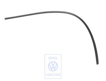 Volkswagen Transporter T4 bies A-stijl - satijnzwart