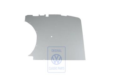 Volkswagen Transporter T4 zijwandbekleding schuifdeurzijde - linksachter, kiezelgrijs