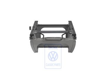 Volkswagen Transporter T4 voorstoelframe voor tweede accu - flanelgrijs