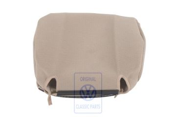 Volkswagen Transporter T4 hoofdsteunbekleding - lichtbeige stof