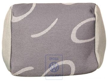 Volkswagen Transporter T4 hoofdsteunbekleding - flanelgrijs/donkergrijs stof
