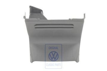 Volkswagen Transporter T4 voetruimte-uitstroomrooster - mistralgrijs