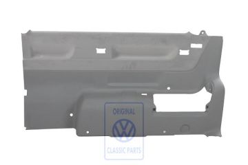 Volkswagen Transporter T4 zijwandbekleding achter rechts 1540 mm - flanelgrijs