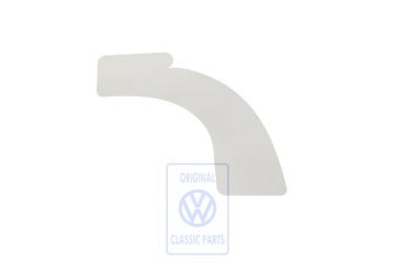Volkswagen Transporter T4 beschermfolie cabinedeur - rechtsvoor, dubbele cabine