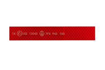 VW bedrijfswagens Caddy 3, Crafter (SY/SZ), Transporter reflector - linksachter