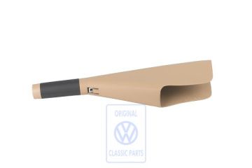 Volkswagen Transporter T5 leren handremhendel - puurbeige