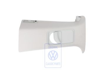 Volkswagen Transporter T5 B-stijlbekleding linksboven zonder hoofdairbag - parelgrijs