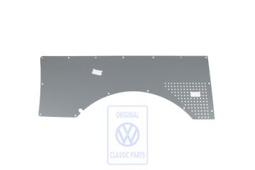 Volkswagen Transporter T5 zijwandbekleding achter rechts - kunstgrijs, 3400 mm