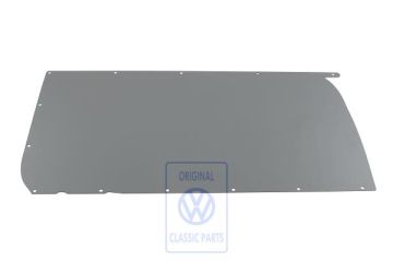 Volkswagen Transporter T5 zijwandbekleding achter rechts - kunstgrijs, zonder zitplaatsen