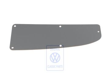 Volkswagen Transporter T5 C-stijlbekleding rechtsvoor - kunstgrijs, met schuifdeur