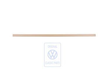 Volkswagen Transporter T5 afdeklijst vloerbedekking achter - puurbeige