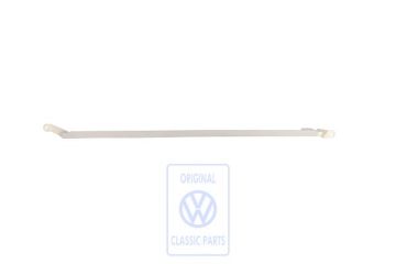 Volkswagen Transporter T5 afdeklijst schuifraam links - parelgrijs