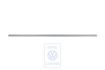 Volkswagen Transporter T5 afdeklijst multifunctionele tafel - rechts, geborsteld aluminium