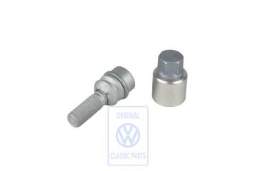 Volkswagen wielbout met adapter M14x1,5x27,5 - code D