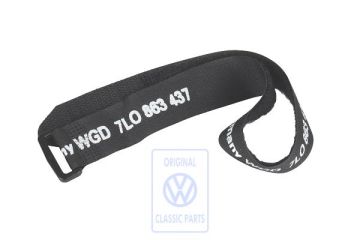 Volkswagen Touareg 1 (7L) klittenband vloerbekleding achter (luchtvering)