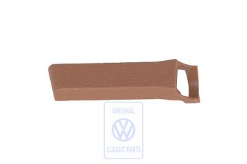 Volkswagen Touareg 1 (7L) afdekking stoelgeleider - linksvoor, teak