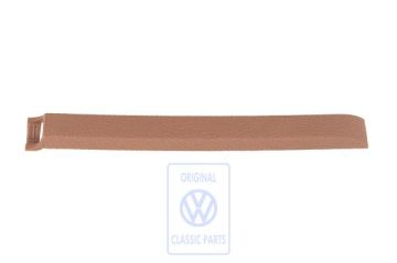 Volkswagen Touareg 1 (7L) afdekking stoelgeleider voor - teak, beide zijden