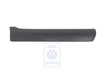 Volkswagen Touareg 1 (7L) afdekking achterdeur - rechts, satijnzwart