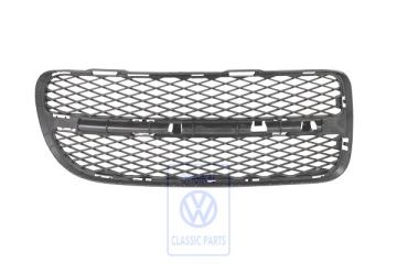Volkswagen Touareg 1 (7L) ventilatierooster bumper - rechts, satijnzwart
