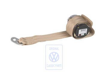 Volkswagen Touareg 1 (7L) automatische driepuntsgordel - middenachter, puur beige