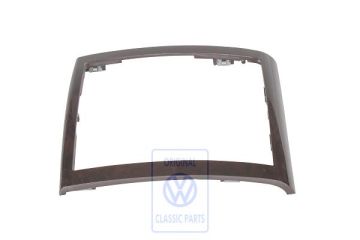 Volkswagen Touareg 1 (7L) frame middenconsole achter - mirtehout