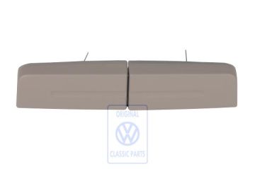 Volkswagen Touareg 1 (7L) drukknop armsteun - macchiatobruin
