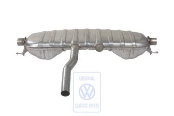 Volkswagen Touareg 1 (7L) einddemper met sportuitlaatpijp (AZZ, BKJ, BMV)