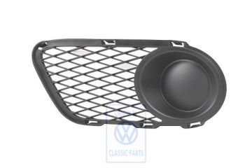 Volkswagen Touareg 1 (7L) sierrooster linksonder - satijnzwart, speciale uitvoering