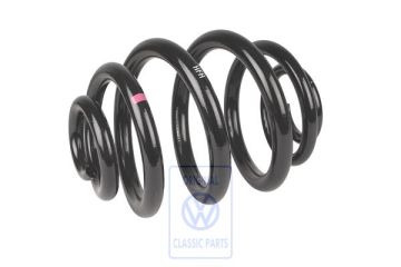Volkswagen schroefveer achter - 1 violette streep