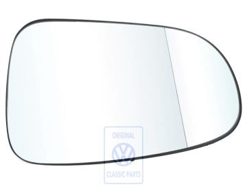 Volkswagen Sharan 1 (7M) spiegelglas elektrisch verstelbaar en verwarmd - links