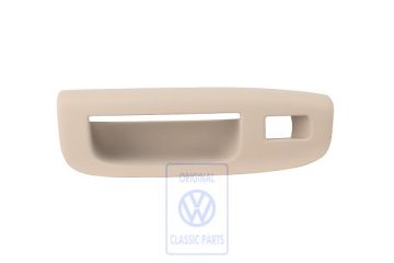 Volkswagen onderstuk handgreepkom raambediening - rechtsachter, lichtbeige