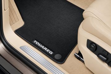 Volkswagen Touareg 2 (7P) velours mattenset - zwart
