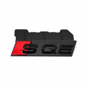 Audi Q5 (FY) logo - zwart