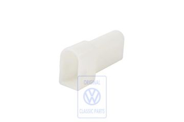 Volkswagen Passat B2 ronde stekkerbehuizing 2-polig - wit