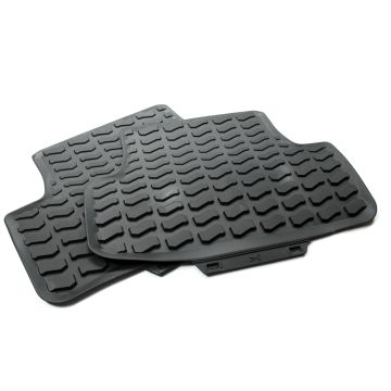 Audi Q2 (GA) all-weather mattenset - achterzijde - zwart