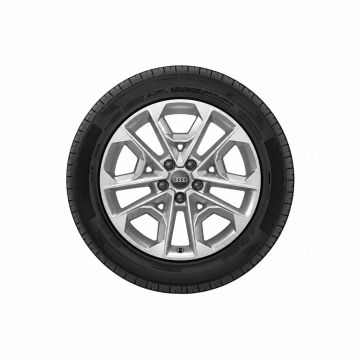 Audi Q2 (GA) velg - galvanozilver-metallic (18 inch)