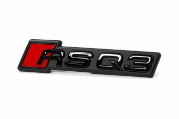 Audi RSQ3 (F3) logo - zwart