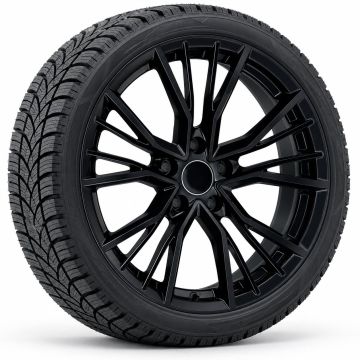 Audi Q3 (F3) winterset - hoogglans zwart (stijl 10)